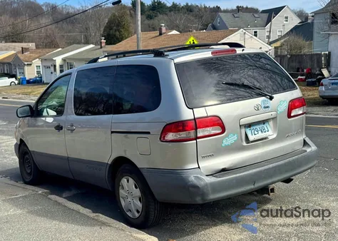 2002 Toyota Sienna Le from USA, damaged, VIN 4T3ZF13C92U507415